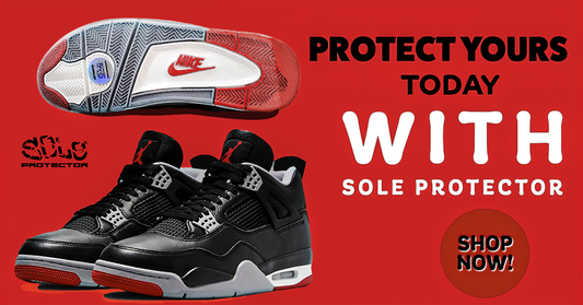 SOLE PROTECTOR FOR YOUR JORDAN 4 BRED “REIMAGINED”